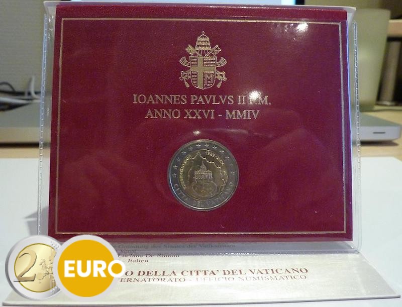 2 euro Vatican 2004 - 75 Years Vatican City BU FDC