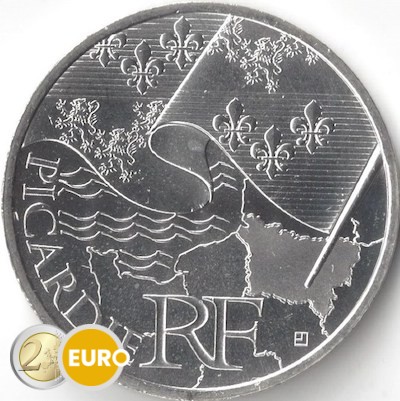 10 euro France 2010 - Picardy UNC