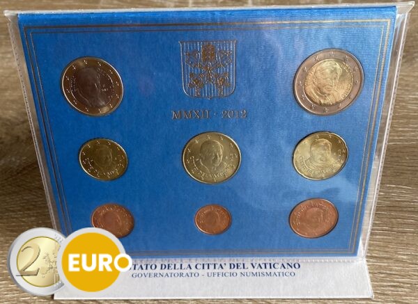Euro set BU FDC Vatican 2012