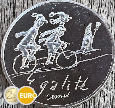 10 euro France 2014 - Equality Winter UNC