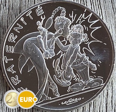 10 euro France 2015 - Asterix fraternité and the Actress