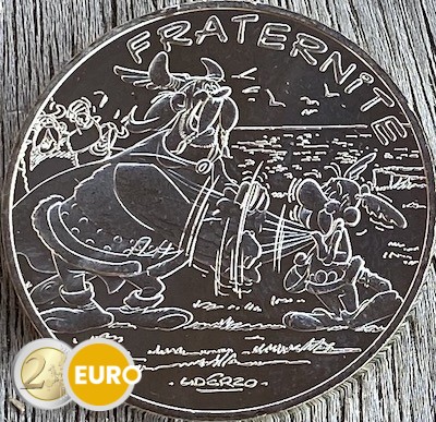 10 euro France 2015 - Asterix fraternité and the Normans