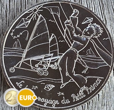 10 euro France 2016 - The Little Prince Kite flying in the North