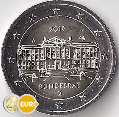 2 euro Germany 2019 - A Bundesrat UNC