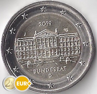 2 euro Duitsland 2019 - J Bundesrat UNC