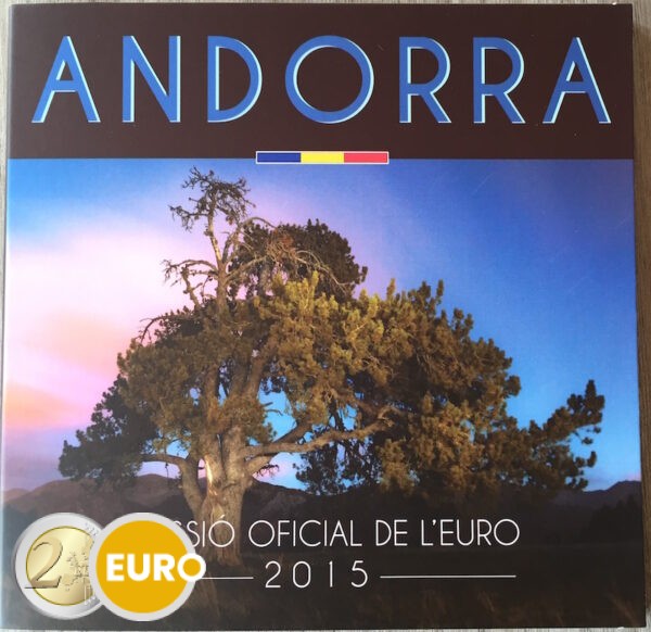Serie de euro BU FDC Andorra 2015