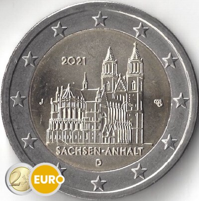 2 euro Germany 2021 - J Saxony-Anhalt UNC