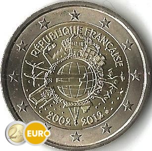 France 2012 - 2 euro 10 years euro UNC