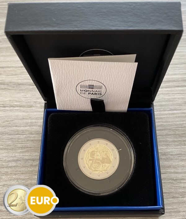 2 euro France 2021 - 75 years UNICEF BE Proof