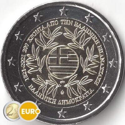 2 euro Greece 2021 - Greek Revolution UNC