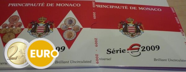 Euro set BU FDC Monaco 2009