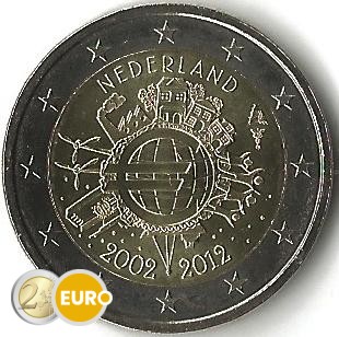 Netherlands 2012 - 2 euro 10 years euro UNC