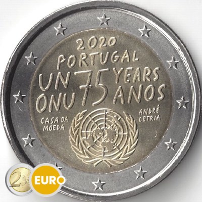 2 euro Portugal 2020 - United Nations UN UNC