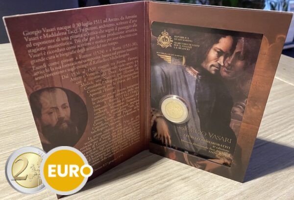 2 euro San Marino 2011 - Giorgio Vasari BU FDC