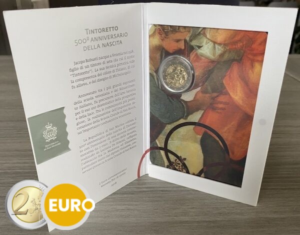 2 Euro San Marino 2018 - Jacopo Tintoretto Stgl.