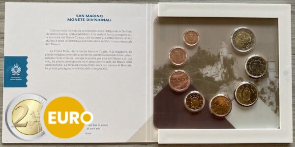 Serie de euro BU FDC San Marino 2020