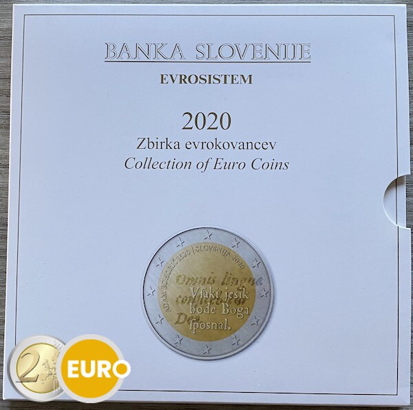Euro set BU FDC Slovenia 2020