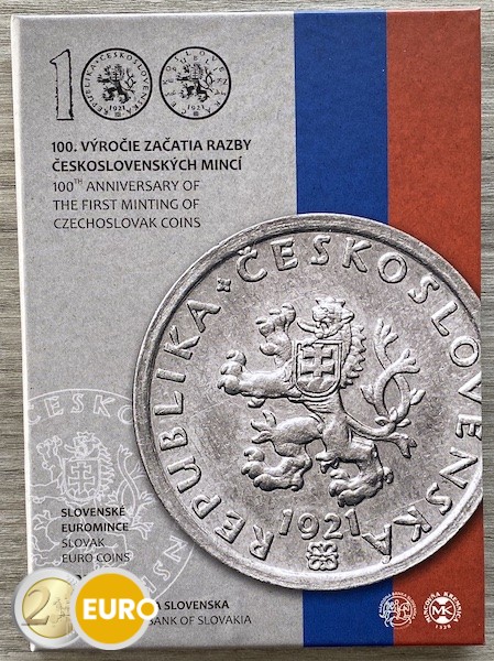 Euro set BE Proof Slovakia 2021 - Czechoslovak coins