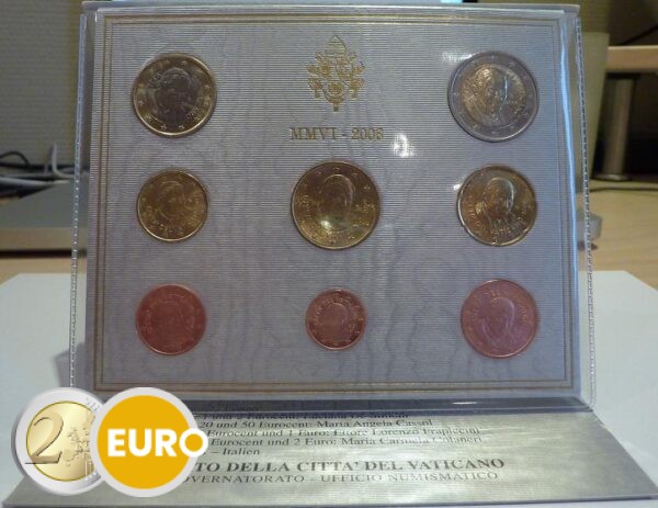 Serie de euro BU FDC Vaticano 2006