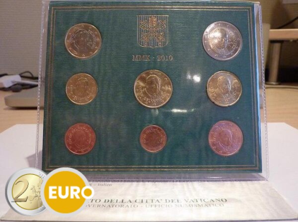 Serie de euro BU FDC Vaticano 2010