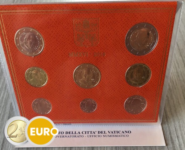 Euro set BU FDC Vatican 2016