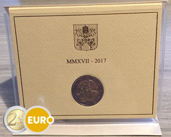 2 Euro Vatikan 2017 – Erscheinungen Fátima Stgl.
