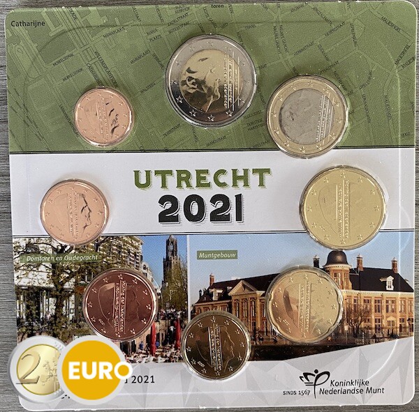 Euro set UNC Netherlands 2021 Utrecht