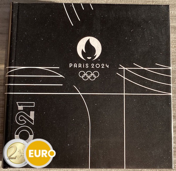 2 euro France 2021 - Handover Olympic flag BE Proof
