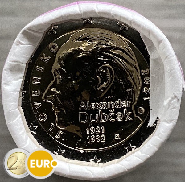Roll 2 euro Slovakia 2021 - Alexander Dubcek
