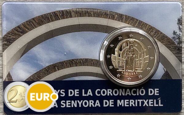 2 euro Andorra 2021 - Our Lady of Meritxell BE Proof