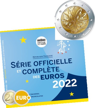 Euro set BU FDC France 2022