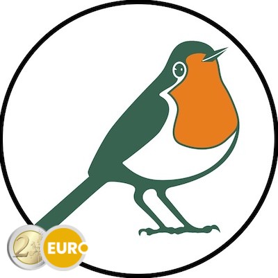 2,50 euro Belgium 2022 - Bird protection BU FDC Coincard FR
