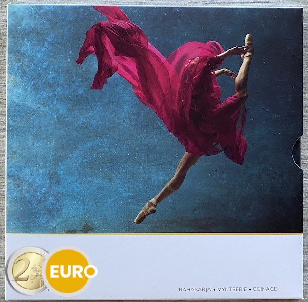 Euro set BU FDC Finland 2022 Ballet