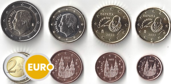 Serie de euro UNC España 2022