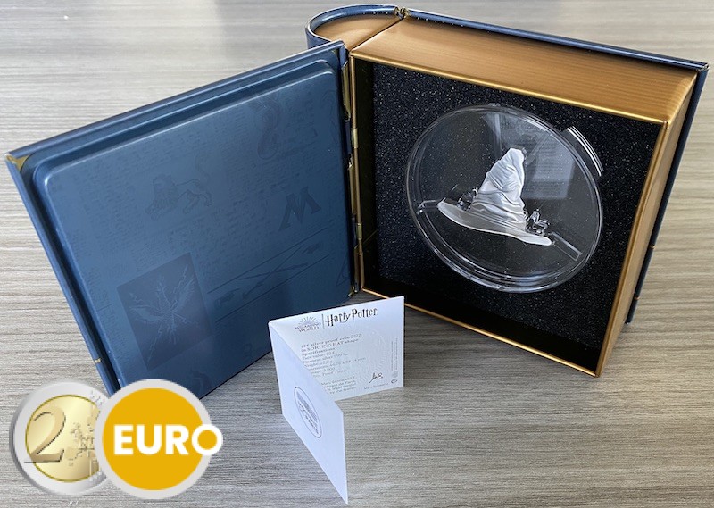 10 euro France 2022 - Harry Potter Sorting Hat BE Proof Silver