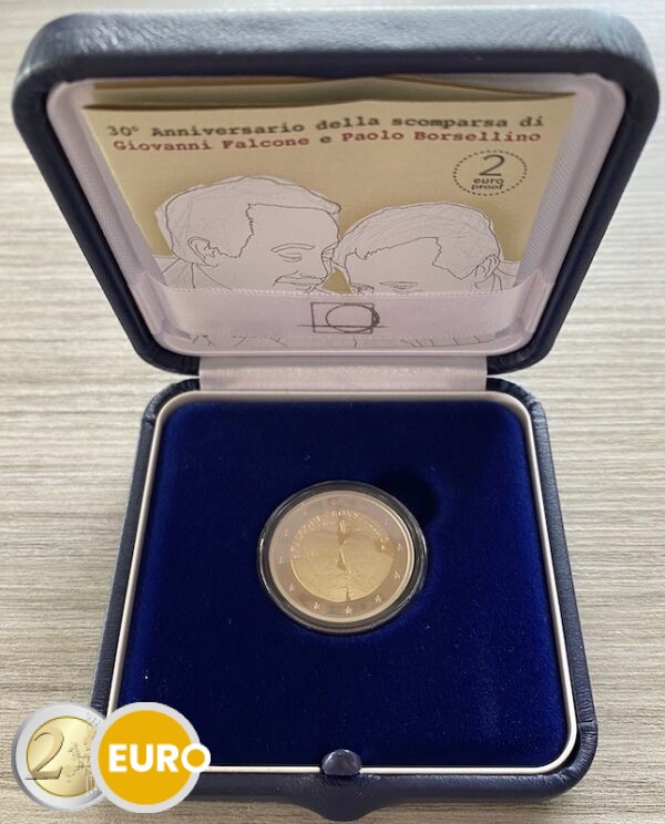 2 euro Italy 2022 - Falcone and Borsellino BE Proof