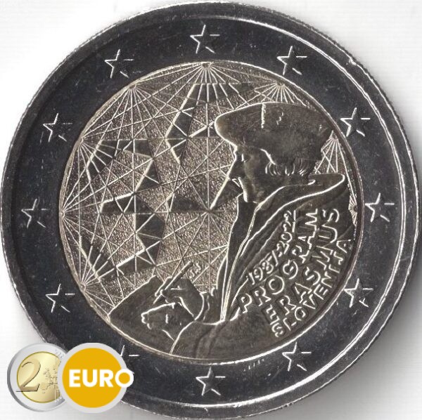 2 euro Slovenia 2022 - Erasmus UNC