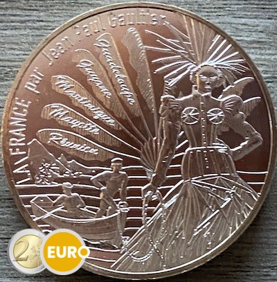 10 Euro Frankreich 2017 - Jean-Paul Gaultier - Übersee