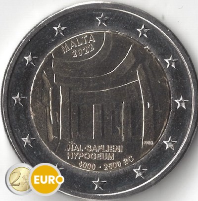 2 euro Malta 2022 - Hal Saflieni Hypogeum UNC
