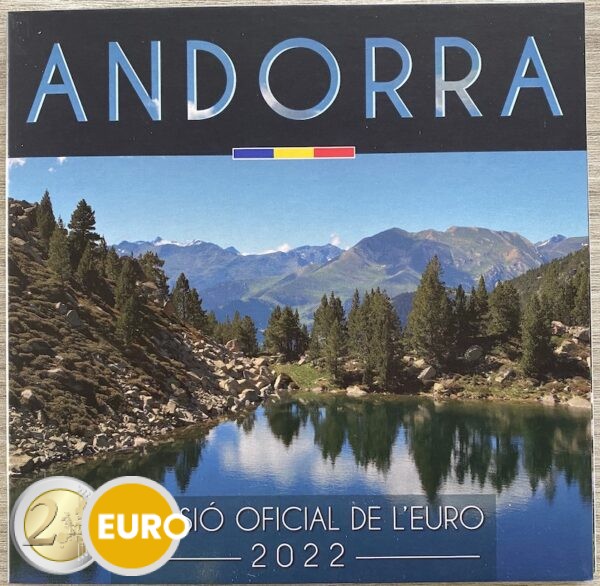 Euro set BU FDC Andorra 2022