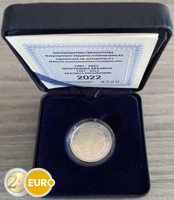 2 Euro Griechenland 2022 - Erasmus PP