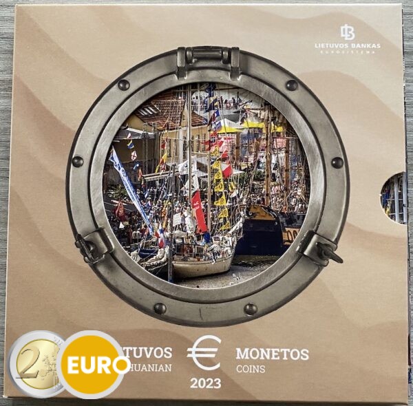 Euro set BU FDC Litouwen 2023