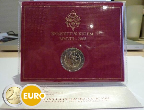 2 euros Vaticano 2008 - Año de San Pablo BU FDC