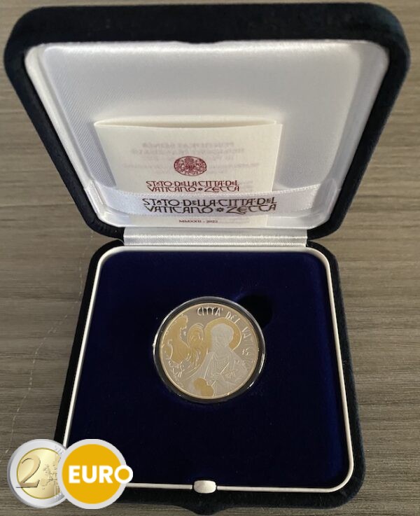 5 Euro Vatikan 2022 - St. Peter PP Silber Gold