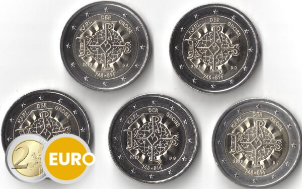 2 euro Germany 2023 - ADFGJ Charlemagne UNC
