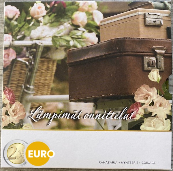 Euro set BU FDC Finland 2023 Congratulation set