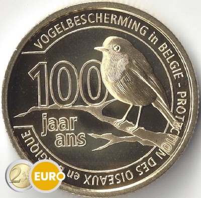 2,50 euro Belgium 2022 - Bird protection UNC