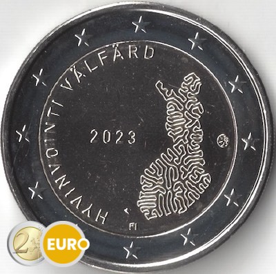 2 euro Finland 2023 - Social and health services UNC
