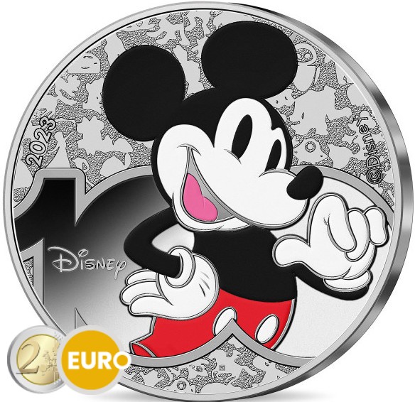 10 euro France 2023 - 100 Years Disney - Mickey Mouse UNC