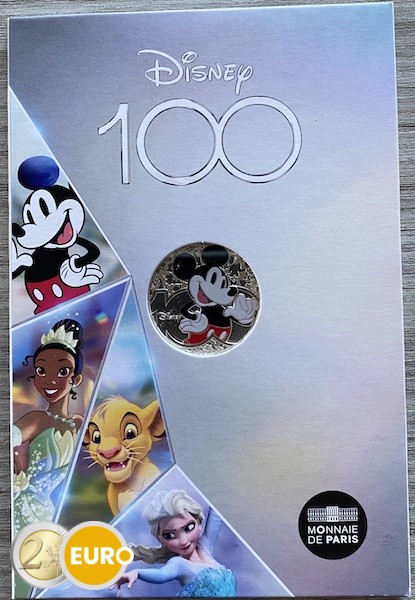10 euro France 2023 - 100 Years Disney - Mickey Mouse UNC